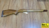 Weatherby Bolt Action Stock. Very Good. Nicely Checkered, High Cheek Piece, Right Hand, Sling Swivel