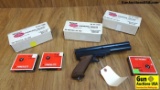 Nelson Marker Marker Gun . Very Good. Nelson Paint Marker Pistol, CO2 Charged with 3 Boxes of 120 Ma