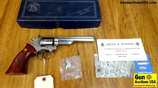 S&W 66-1 .357 MAGNUM Revolver. Very Good. 6" Barre