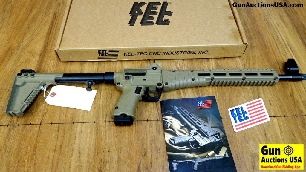Kel Tec Sub 00 9mm Semi Auto Threaded Rifle New Firearms Military Artifacts Firearms Rifles Semi Automatic Rifles Online Auctions Proxibid