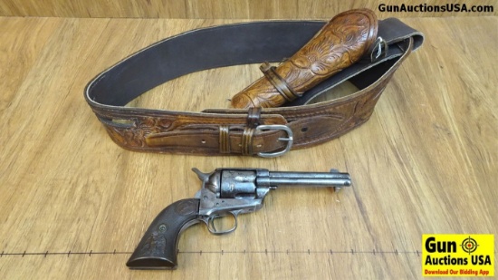 Colt .45 Single Action Collector's Revolver. Very Good. 4.5" Barrel. Shiny Bore, Tight Action A Fris