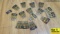 Military Ammo. 75 Rounds of Antique Military Ammo on Stripper Clips. . (39074)