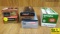 Remington, Federal Premium, Federal, PMC Bronze 9 MM Luger Ammo. 240 Rounds in Total ; 50 Rounds of
