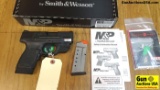 S&W M&P 45 SHIELD CTC GREEN LASER ..45 ACP Semi Auto Pistol. NEW in Box. 3.375