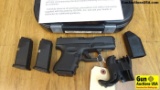 Glock 26 GEN 4 9MM Pistol. NEW in Box. 3.5