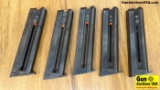 S&W 22LR Magazines. Very Good. 5 Magazines for 622 and 2206. . (39162)