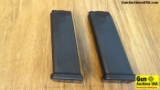 Glock 9MM Magazines. Like New. Two 15 Round Factory Glock Magazines for Glock 19.. (38202)