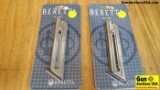 Beretta JMU22 .22LR Magazines. NEW in Box. Two 10 Round Beretta Factory Magazines for the MU22 Pisto