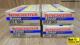 Winchester RANGER .357 SIG Ammo. 200 Rounds of 125 Grain SXT. Law Enforcement Ammo. When a situation
