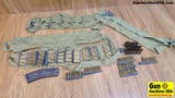 U.S. Military .30 Carbine Ammo and Bandelier's. Good Condition. Military Ball Ammo On Strippers, 220