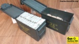 Military Surplus 7.62x54R Ammo. 850 Rounds Brass Cased FMJ All in Green Metal Ammo Cans. Please See