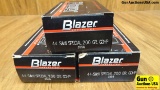 Blazer 44 S&W Special Ammo. 150 Rounds of 200 Grain GDHP. (38507)