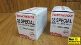 Winchester 38 Special Ammo . 200 Rounds of 130 Grain FMJ.. (39319)