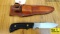 Knives of Alaska Elk Hunter Knife. Excellent Condition. A U.S. A Made Profe