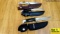 Buck, Ruana Knives. Excellent Condition. Lot of 3: #1 is a Buck 119 with Ny