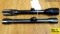 Weaver, Universal K4, Scopes. Very Good. Lot of 2: The Weaver is a 4 Power