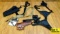 Hunter, ACE, Holsters and Slings. Good Condition. 2 Holsters, One leather,