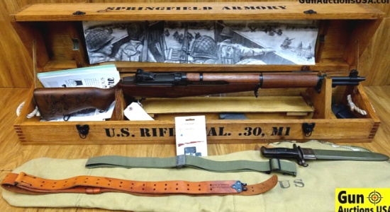 Springfield M1 GARAND D-DAY .30-06 COMMEMORATIVE Rifle. Like New. 24" Barrel. A Numbered D Day Comme