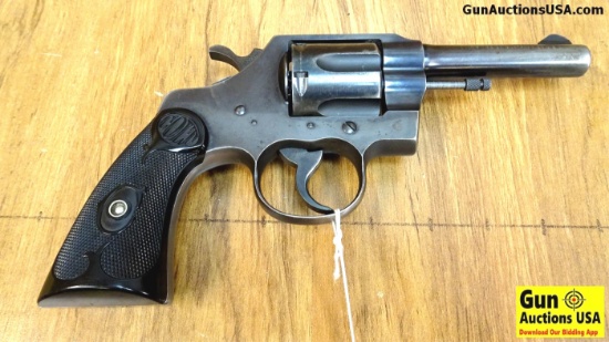 Colt OFFICIAL POLICE .38 SPECIAL POLICE Revolver. Very Good. 4" Barrel. Shiny Bore, Tight Action Fix