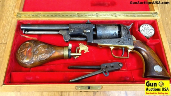 COLT 2nd Model Dragoon U.S.M.R. Percussion Revolver. It is believed to be an 1850 2nd Model Dragoon.