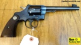 Colt 38 OFFICERS MODEL .38 Cal. HEAVY BARREL Revolver. Excellent Condition. 6