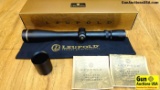 Leupold 57175 Scope. Like New. Matt Black VX-III Scope 6.5-20x40 MM LR, Index Match Lens System, 1\4