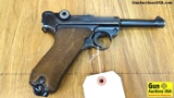 GERMAN LUGER S/42-1937 9MM COLLECTOR'S Pistol. Very Good. 4