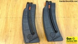 S&W 22 Magazines. Lot of 2: For S&W M&P 15-22. 25 Round . (42324)