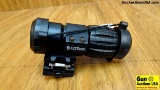 Eotech Magnifier. Very Good. With Mount, Mount is Arms Quick Detachable. Un