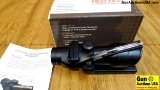 RED DOT Scope. NEW in Box. 1x32 Tactical Red Dot Sight Scope with Real Fibe