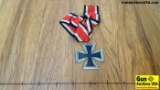 GERMAN Medal. Good Condition. Iron Cross Dated 1939 with Ribbon . (42002)