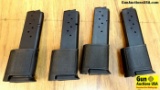 Pro Mag 9mm P938 Magazines. Excellent Condition. Four Extended Mags with Sleeve