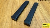 Glock 9 MM Magazines. 2 Korean Mags, 31 Round Capacity for a 9 MM Glock.. (