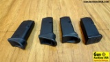 Glock 9mm . Lot of Four 10-Round 9mm Magazines. (41392)