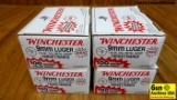 Winchester 9 MM LUGER Ammo. 400 Rounds of 115 Gr FMJ.. (41726)