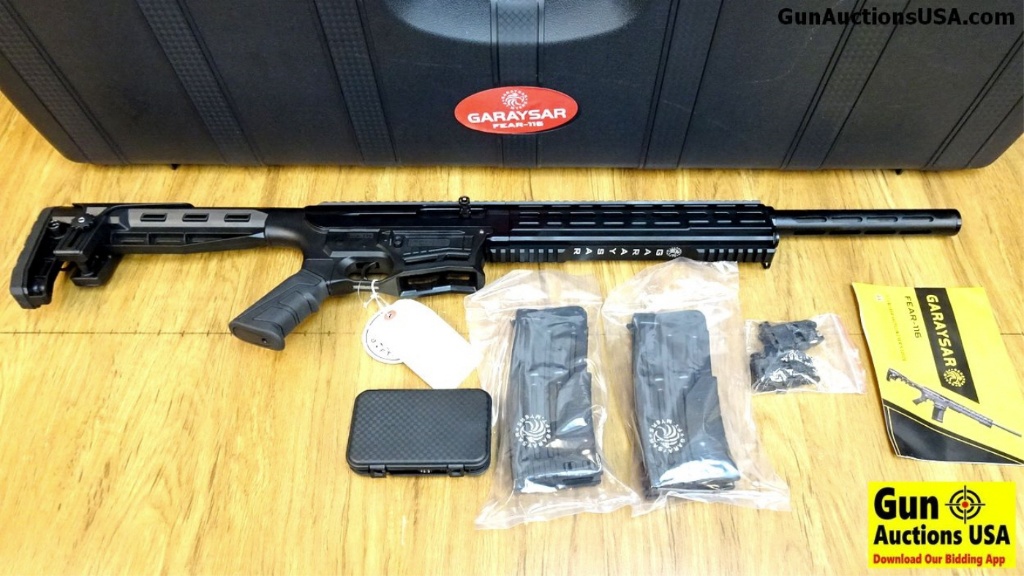 Garaysar Fear 116 12 Ga Tactical Shotgun Like New 20 Barrel Tactical Shotgun With Quad Rail And Firearms Military Artifacts Firearms Shotguns Online Auctions Proxibid