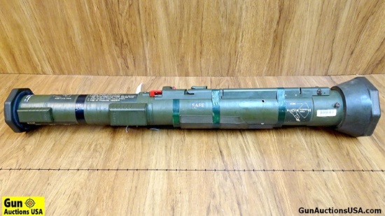 U.S. NAVY AT4 Inert Launcher. Very Good. Fiberglass Firing Tube that is Discarded After Firing the S
