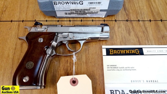 Browning BDA-380 .380 ACP Pistol. Excellent Condition. 4" Barrel. Shiny Bore, Tight Action Extremely
