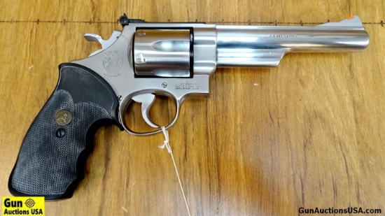 S&W 629-1 .44 MAGNUM Revolver. Excellent Condition. 6" Barrel. Shiny Bore Has Pachmayer Grips, S