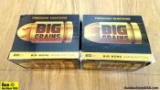 Big Bore 500 S&W MAGNUM Ammo. 40 Rounds of 350 Gr Round Nose Black Point. . (46247)