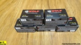 WOLF .308 WIN Ammo. 100 Rounds of 145 Gr FMJ.. (47369)