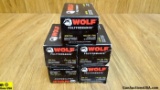 Wolf .308 WIN Ammo. 100 Rounds of 145 Gr FMJ Steel Cased. . (46077)