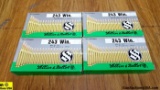 Sellier & Bellot 243 WIN Ammo . 80 Rounds of 100 Gr Soft Points. . (47540)