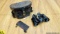 German Field Gear/Optics . Good Condition. WWII German Binoculars in Overall Good Condition Marked D