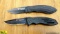 S&W SWA15, SWSA24S Knives. Very Good. Lot o 2 Folding Knives with 3 Inch Blades. . (44386)