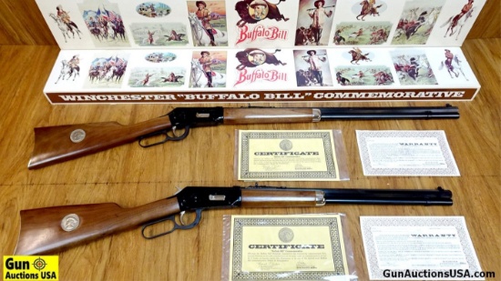 Winchester 94 BUFFALO BILL .30-30 COMMEMORATIVE SET Rifle. Like New. 26" Barrel. Full 26 Inch Octago