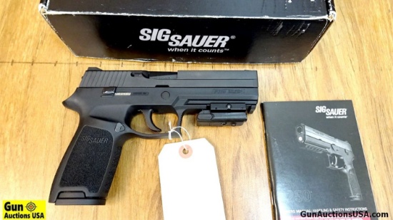 SIG SAUER P250 .40 S&W Pistol. Excellent Condition. 4.5" Barrel. Shiny Bore, Tight Action Double Act