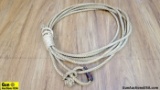 Lariat. Very Good. Lariat with Leather Wrap Loop, Complete. . (48153)