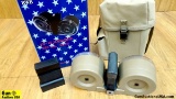 RWB .223 Magazine. NEW in Box. One, Tan 100 Round Drum for a AR15. Includes Carry Case and Speed Loa
