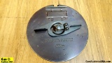 THOMPSON/AUTO ORDINANCE Drum Mag. Very Good. Blued Steel Drum Magazine For Thompson, Wind Up Back. .